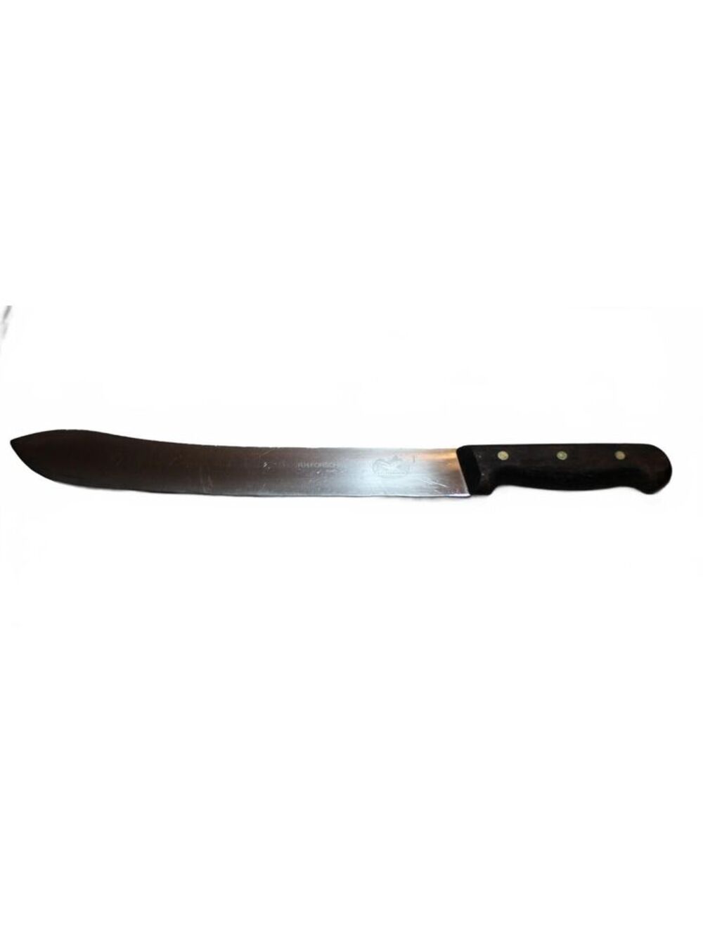 VICTORINOX Forschner 12 Inch Vintage Butcher Cimeter Slicing Knife Rosewood USA
